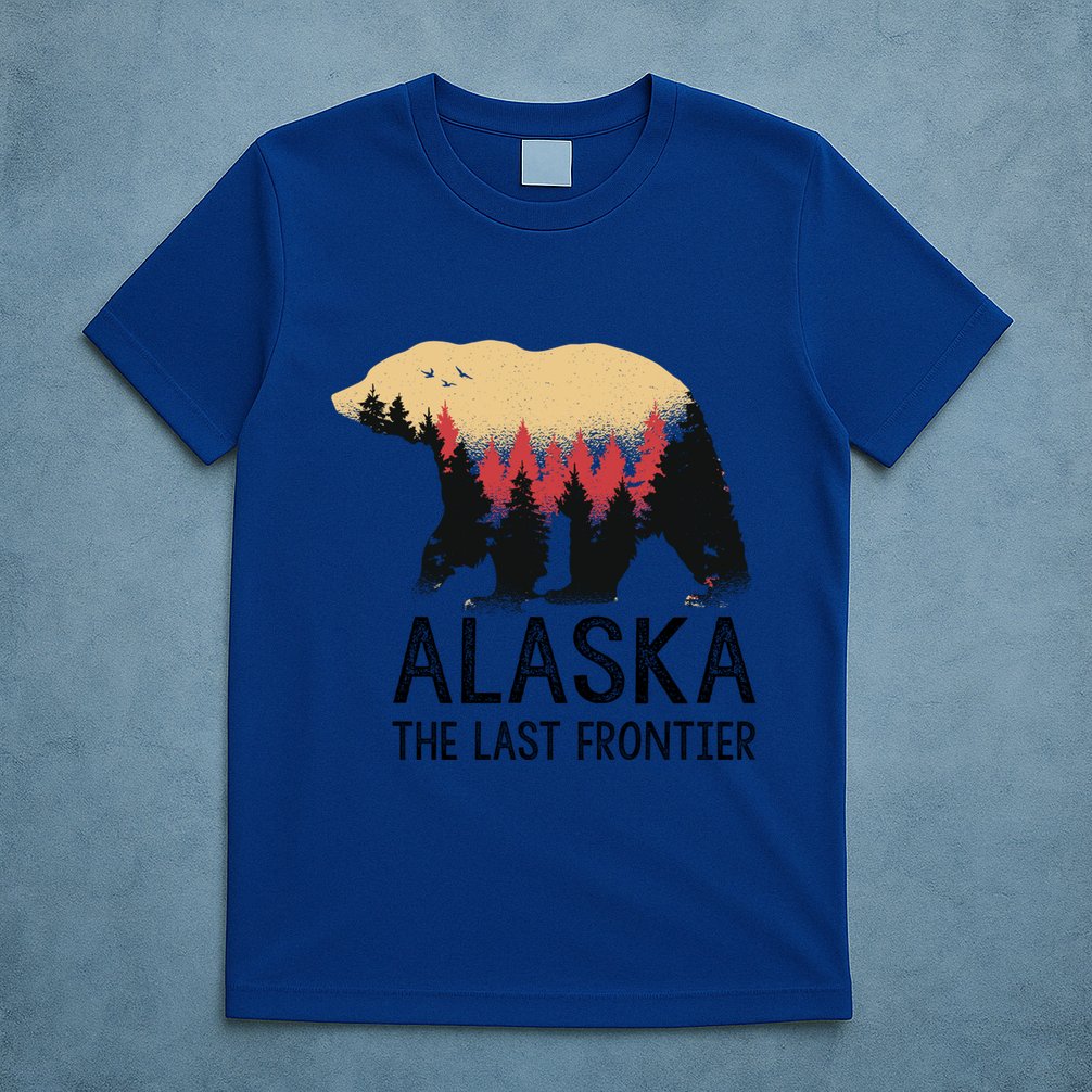 Alaska The Last Frontier Souvenir Gift T-Shirt