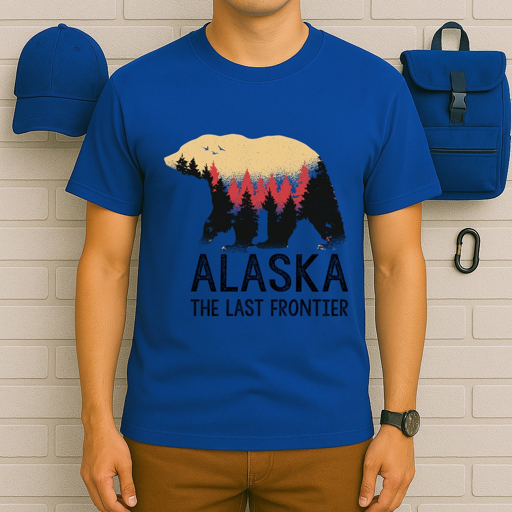 Alaska The Last Frontier Souvenir Gift T-Shirt