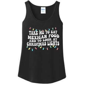 And To Look At Christmas Lights Ladies Essential Tank