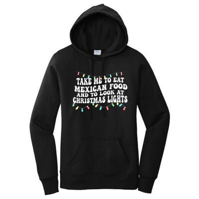 And To Look At Christmas Lights Women's Pullover Hoodie