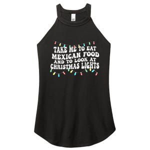 And To Look At Christmas Lights Women's Perfect Tri Rocker Tank