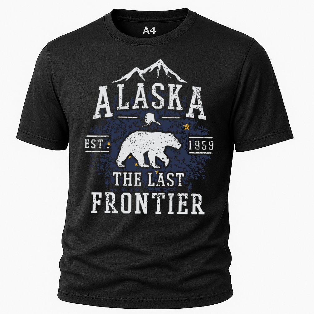 Alaska The Last Frontier Shirts Adventure Alaskan Home Gift Cooling Performance Crew T-Shirt