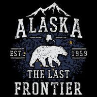 Alaska The Last Frontier Shirts Adventure Alaskan Home Gift Cooling Performance Crew T-Shirt