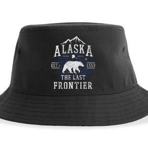 Alaska The Last Frontier Shirts Adventure Alaskan Home Gift Sustainable Bucket Hat