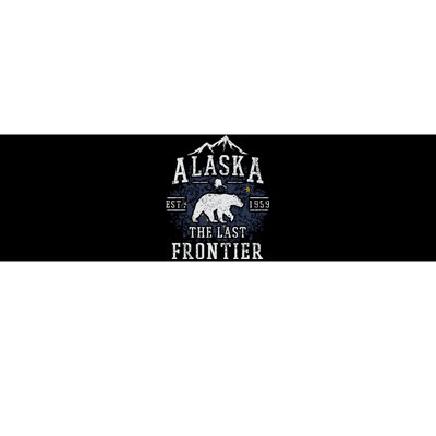 Alaska The Last Frontier Shirts Adventure Alaskan Home Gift Bumper Sticker