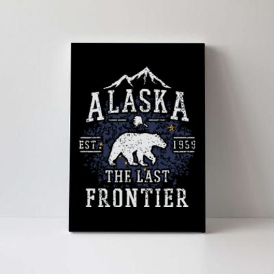 Alaska The Last Frontier Shirts Adventure Alaskan Home Gift Canvas