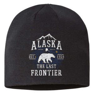 Alaska The Last Frontier Shirts Adventure Alaskan Home Gift Sustainable Beanie