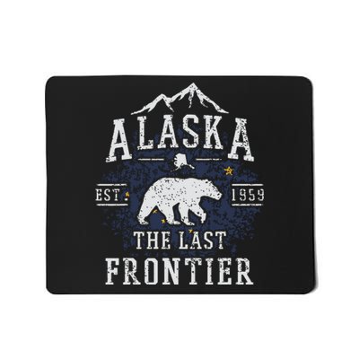 Alaska The Last Frontier Shirts Adventure Alaskan Home Gift Mousepad