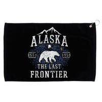 Alaska The Last Frontier Shirts Adventure Alaskan Home Gift Grommeted Golf Towel