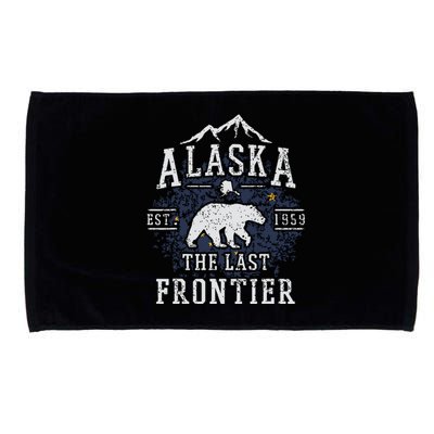 Alaska The Last Frontier Shirts Adventure Alaskan Home Gift Microfiber Hand Towel