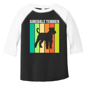 Airedale Terrier Lover Graphic Toddler Fine Jersey T-Shirt