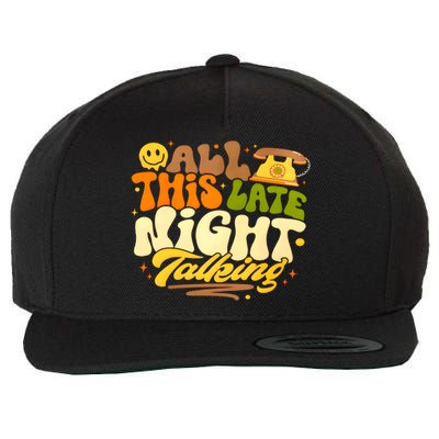 All This Late Night Talking Love On Tour Wool Snapback Cap