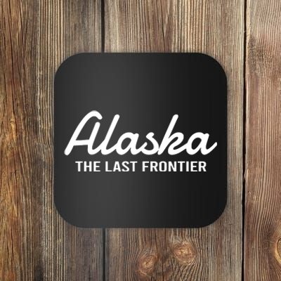 Alaska The Last Frontier Throwback Design Classic Coaster