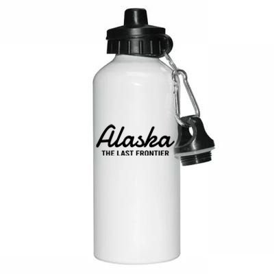 Alaska The Last Frontier Throwback Design Classic Aluminum Water Bottle