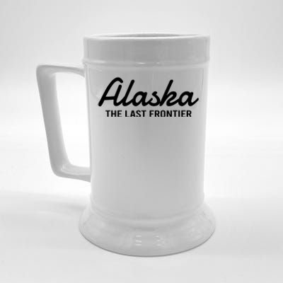 Alaska The Last Frontier Throwback Design Classic Beer Stein