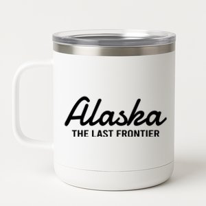 Alaska The Last Frontier Throwback Design Classic 12 oz Stainless Steel Tumbler Cup