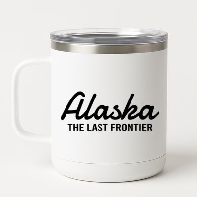 Alaska The Last Frontier Throwback Design Classic 12 oz Stainless Steel Tumbler Cup