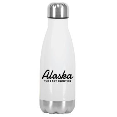 Alaska The Last Frontier Throwback Design Classic Stainless Steel Insulated Water Bottle