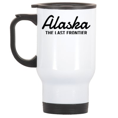 Alaska The Last Frontier Throwback Design Classic Stainless Steel Travel Mug