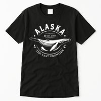 Alaska The Last Frontier Whale Home Cruise Vintage Tall T-Shirt