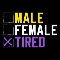 Asexual Transexual Lgbt Pride Gift Tired Non Binary Backpack