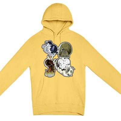 ATLA First Benders Nation Symbols Premium Pullover Hoodie