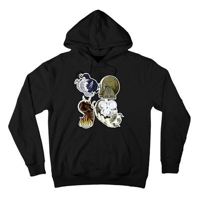 ATLA First Benders Nation Symbols Hoodie