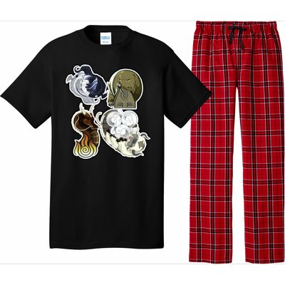 ATLA First Benders Nation Symbols Pajama Set