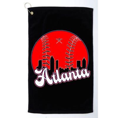 Atlanta Baseball ATL Skyline Golf Towel