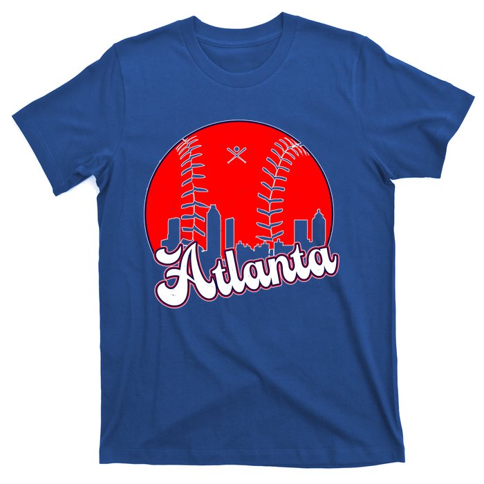 Atlanta Baseball ATL Skyline T-Shirt