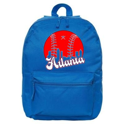 Atlanta Baseball ATL Skyline 16 in Basic Backpack