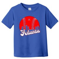 Atlanta Baseball ATL Skyline Toddler T-Shirt