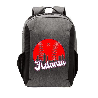 Atlanta Baseball ATL Skyline Vector Backpack