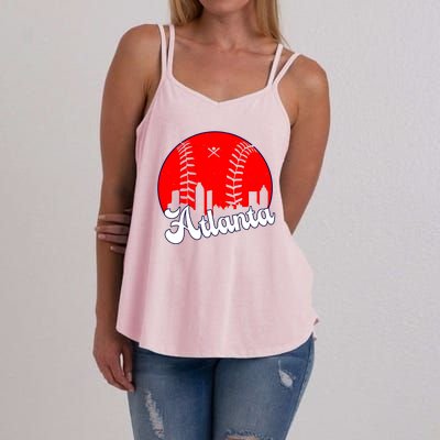 Atlanta Baseball ATL Skyline Women's Strappy Tank