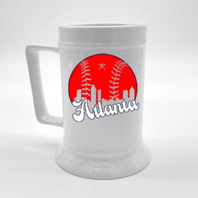 Atlanta Baseball ATL Skyline Beer Stein