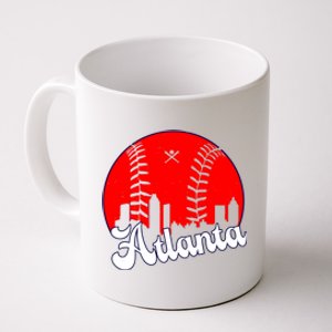 Atlanta Baseball ATL Skyline Coffee Mug