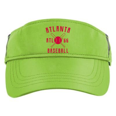 Atlanta Baseball Team Adult Drive Performance Visor