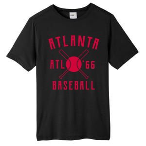 Atlanta Baseball Team Tall Fusion ChromaSoft Performance T-Shirt