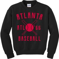 Atlanta Baseball Team Kids Sweatshirt