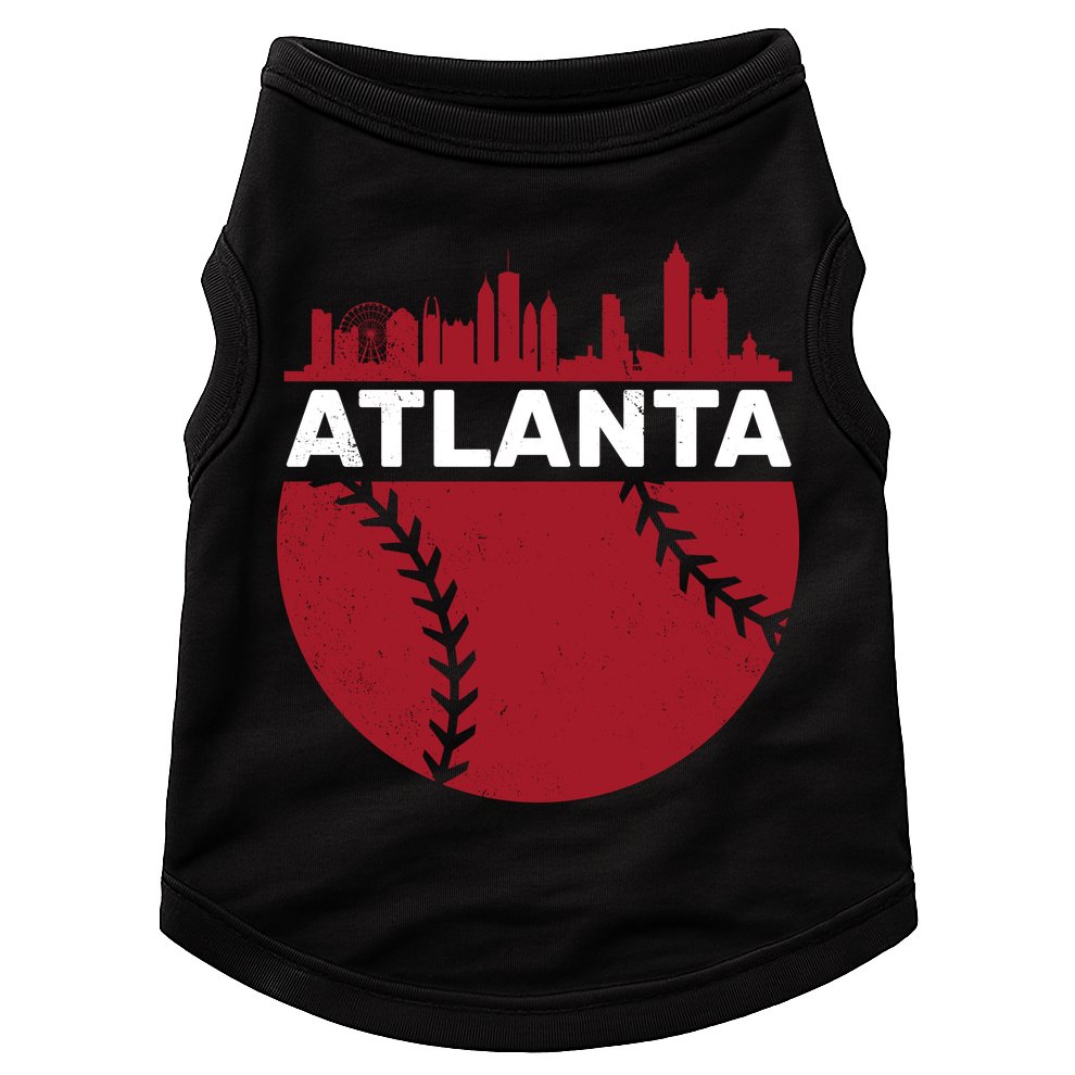 Atlanta Fan Baseball City Doggie Tank
