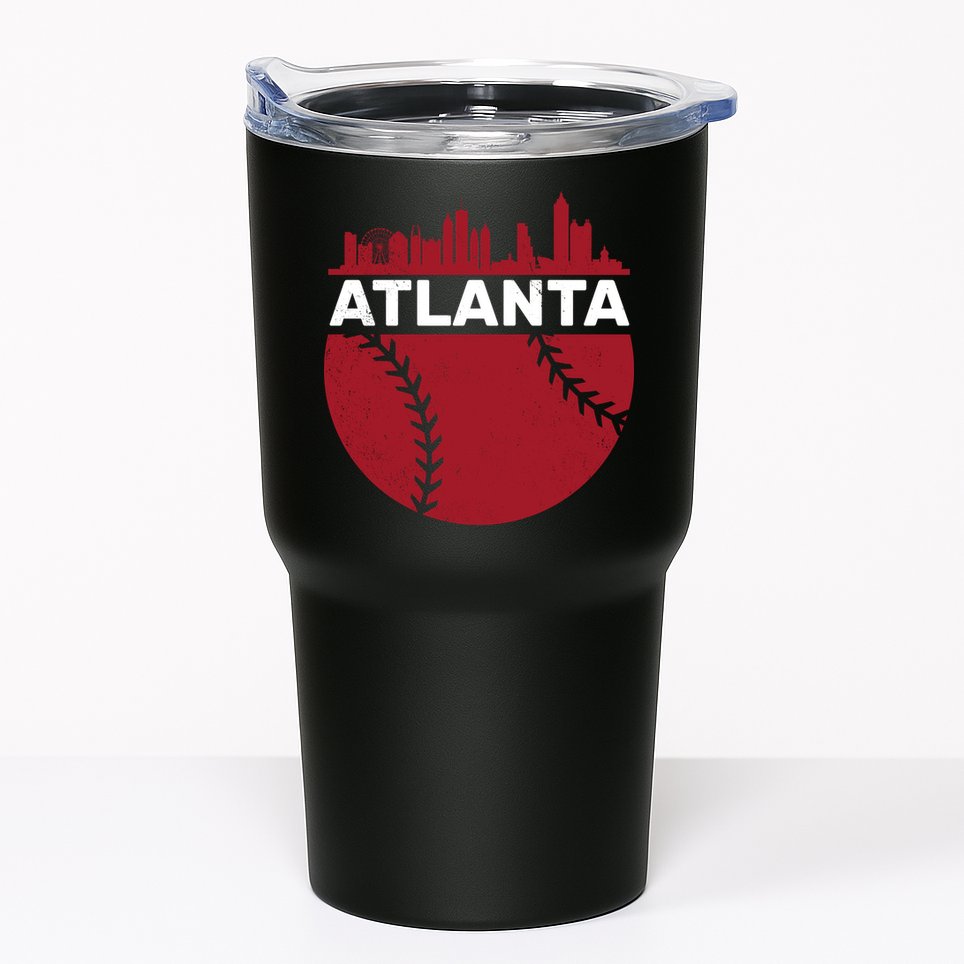 Atlanta Fan Baseball City Tumbler