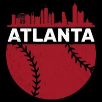 Atlanta Fan Baseball City Youth Performance Sprint T-Shirt