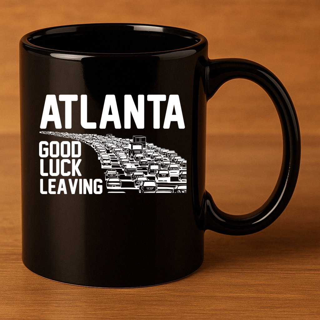 Atlanta Good Luck Leaving 11oz C Handle Ceramic Mug