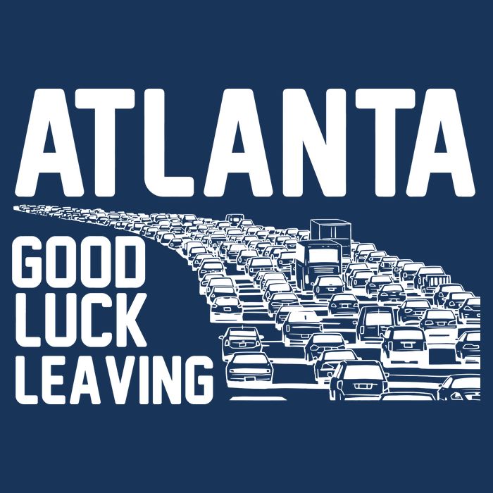 Atlanta Good Luck Leaving Flatbill Hat