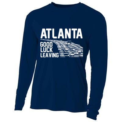 Atlanta Good Luck Leaving Cooling Performance Long Sleeve Crew