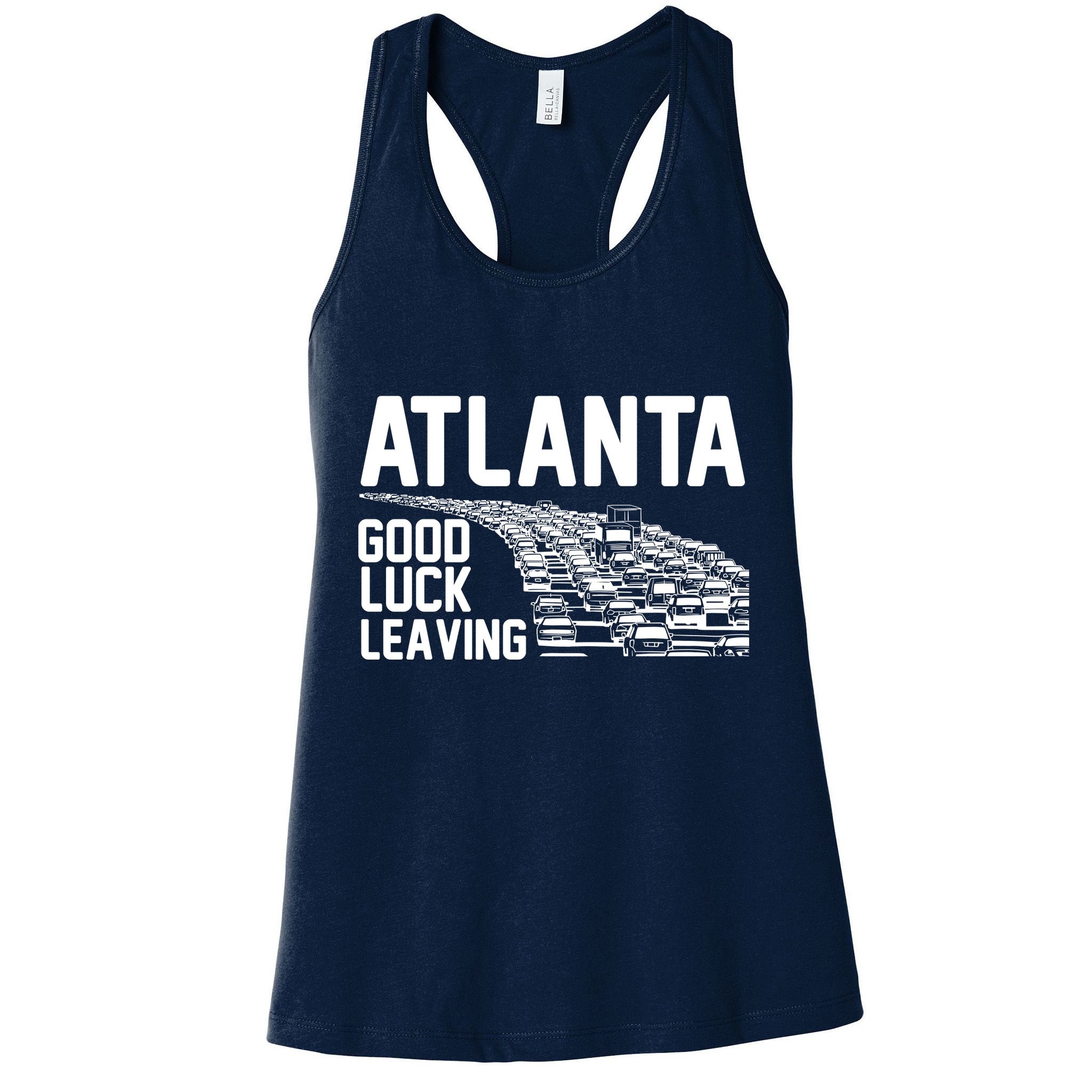 Atlanta Good Luck Leaving Womens Tank Top