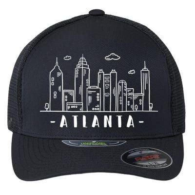 Atlanta Skyline Flexfit Unipanel Trucker Cap