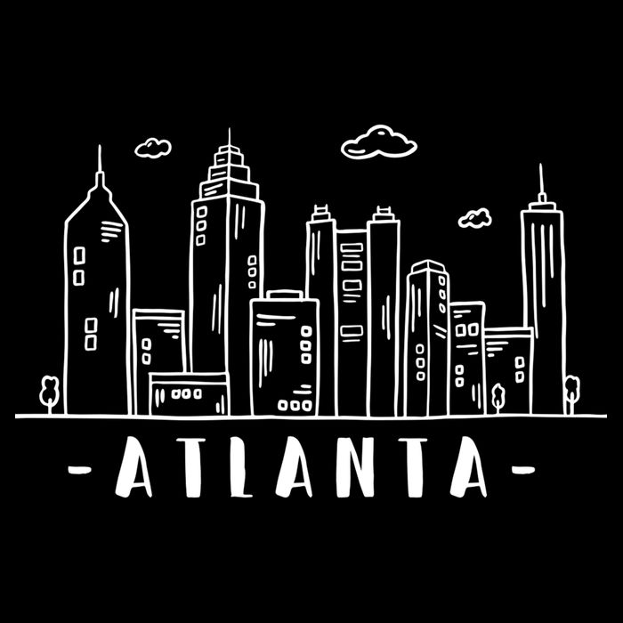 Atlanta Skyline Cooling Performance Crew T-Shirt