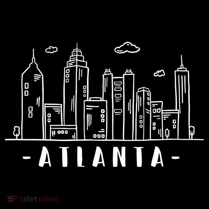 Atlanta Skyline Poster