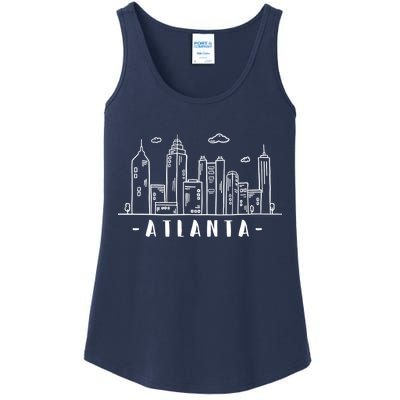 Atlanta Skyline Ladies Essential Tank